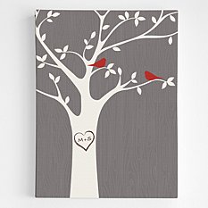 Tree Initials Wall Art