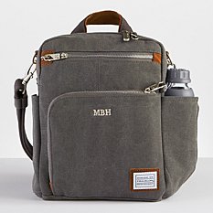 Canvas & Suede Anti-Theft Travel Tour Bag